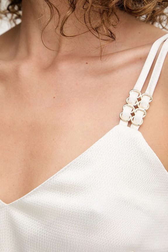 Morgan top damă OLAFI OLAFI bej