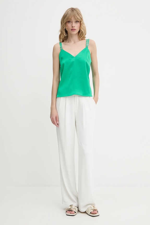 Morgan top femei OLAFI OLAFI verde AW25