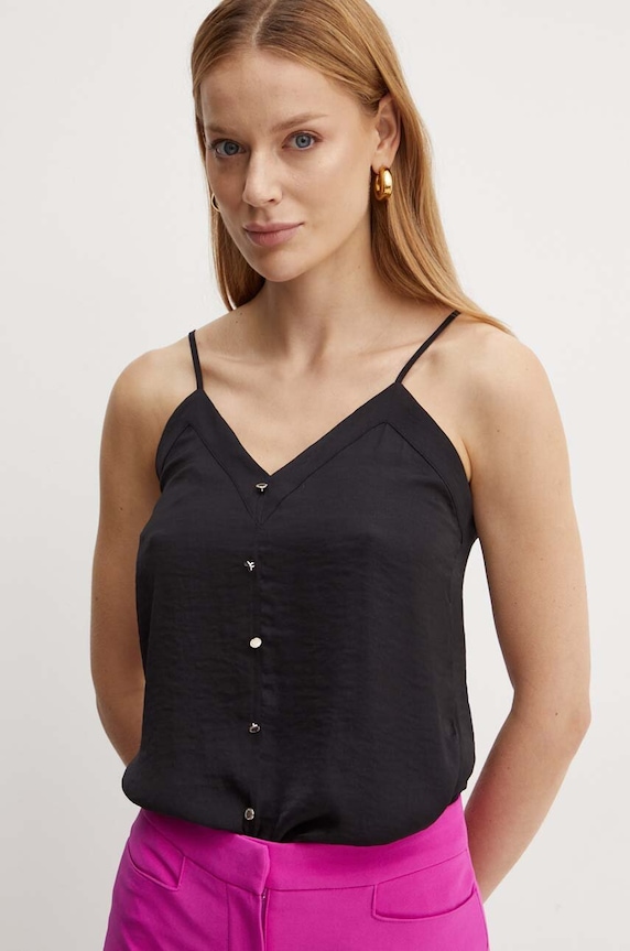 Morgan bluza OLISSA uni negru OLISSA