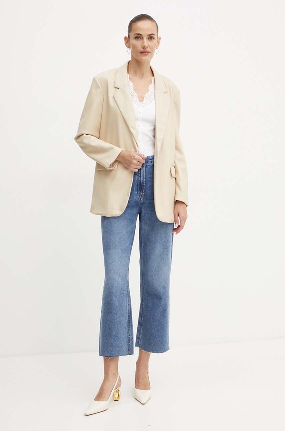 Halenka Morgan DELOR DELOR béžová AW24