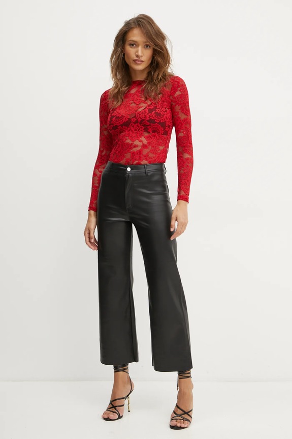 Morgan bluzka TARA TARA czerwony AW24