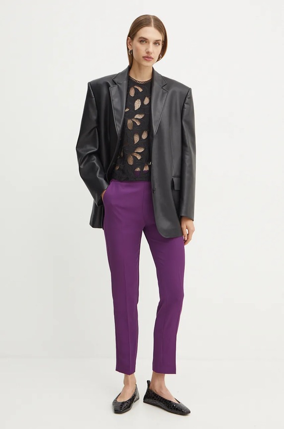 Blúzka Morgan DROUL DROUL čierna AW24