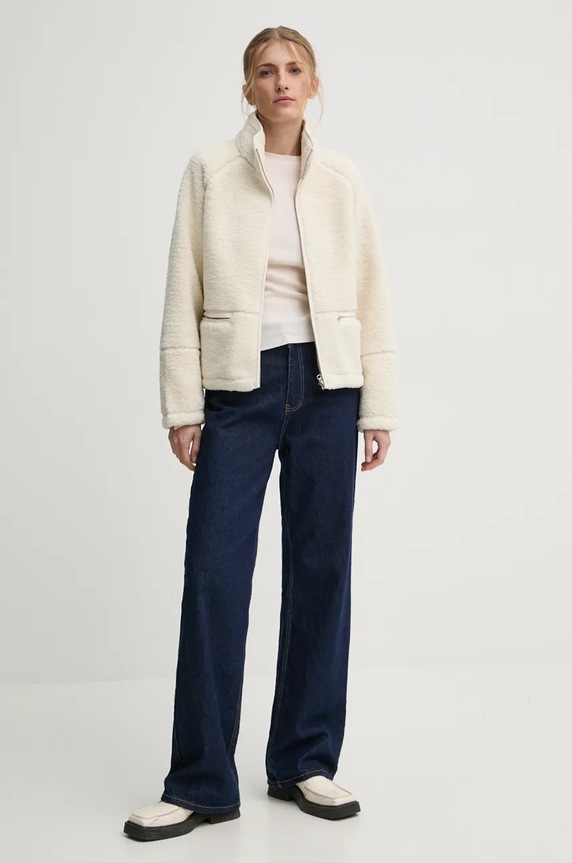 FROM FUTURE pulover de lana WTO02295 bej SS25