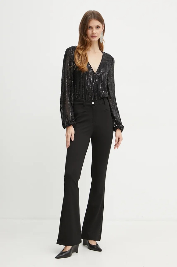 Bardot body SEQUIN 58945TB3 nero AW24