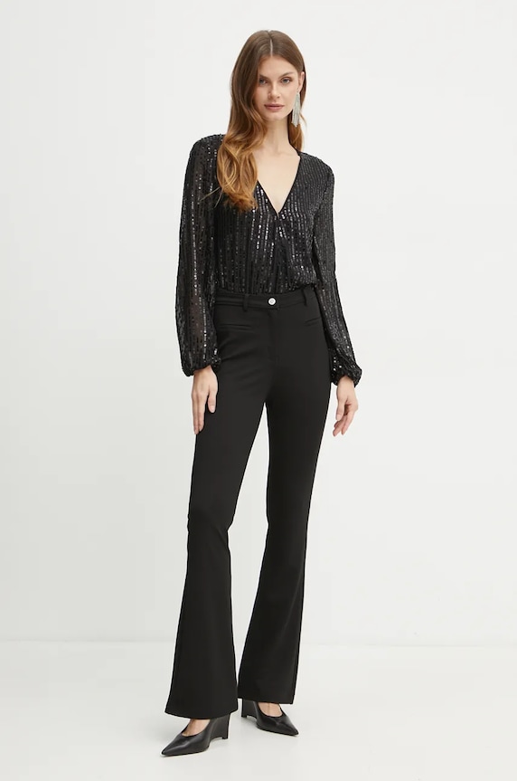 Bardot body SEQUIN 58945TB3 nero AW24