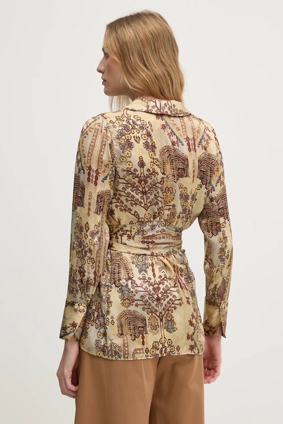 Hoss Intropia camicetta beige 6288688