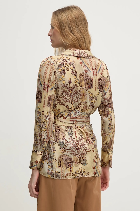 Hoss Intropia camicetta beige 6288688