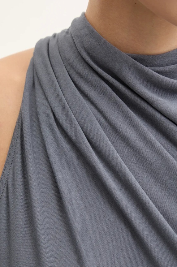 Bluza Rick Owens Lilies LI02D5121RV siva