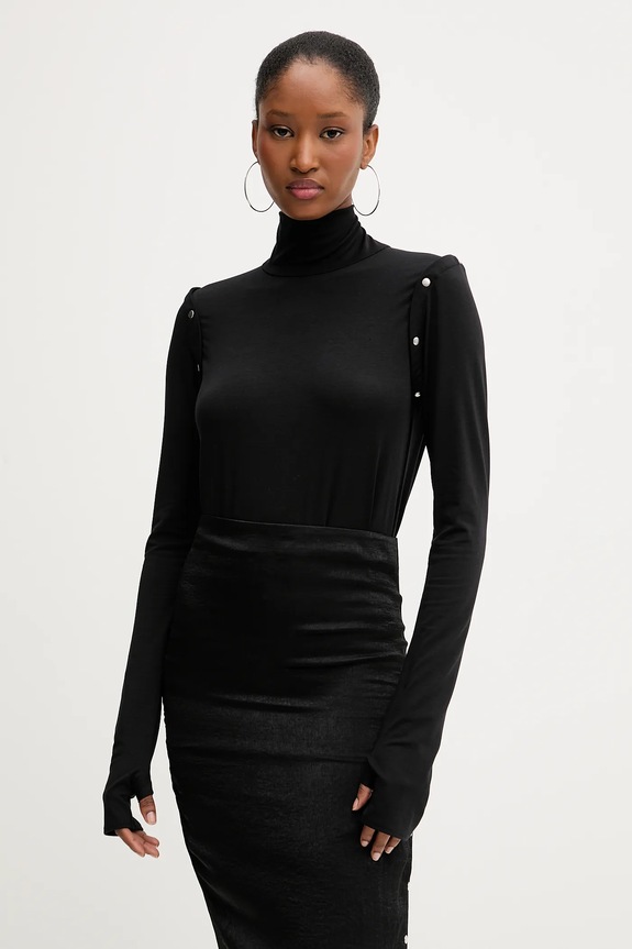Halenka PRESSIAT slim černá PRE118FW24