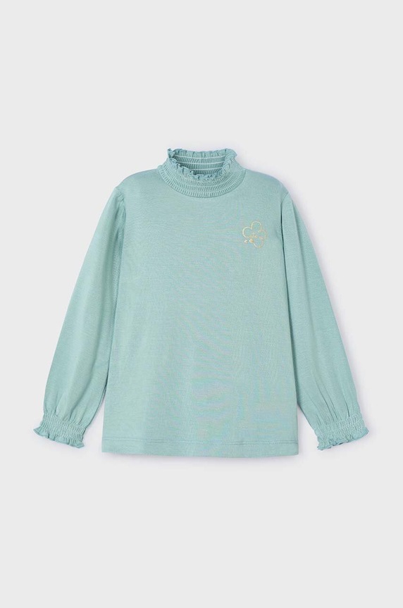 Παιδική μπλούζα Mayoral με ελαστάν τιρκουάζ 145.6E.Mini.9BYH