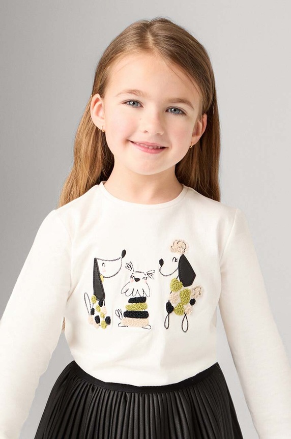 Παιδική μπλούζα Mayoral μακρύ πράσινο 4070.6F.Mini.9BYH