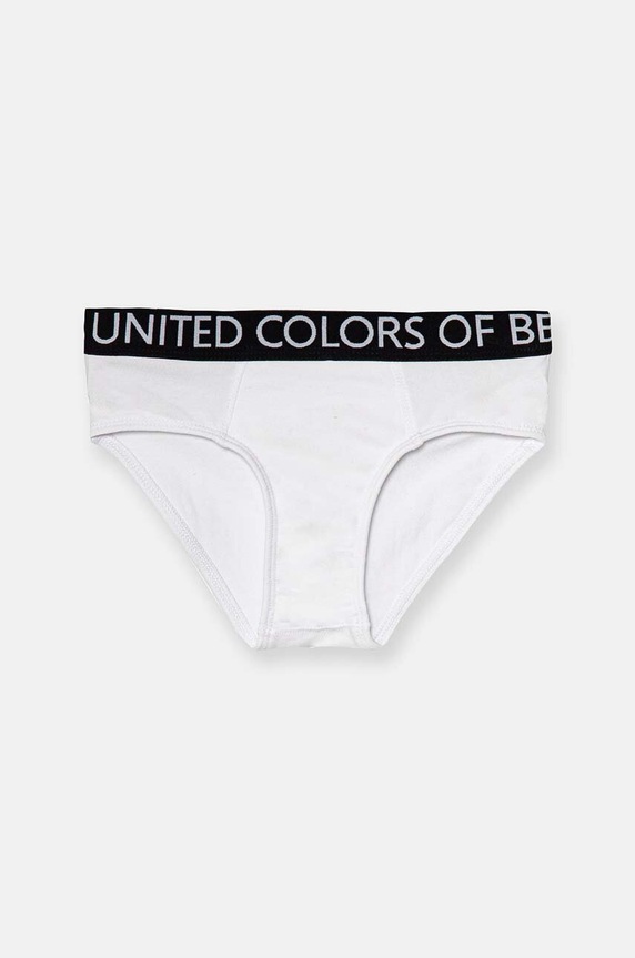 Dječje slip gaćice United Colors of Benetton 3OP80S484.G.Reproposed bijela AW24