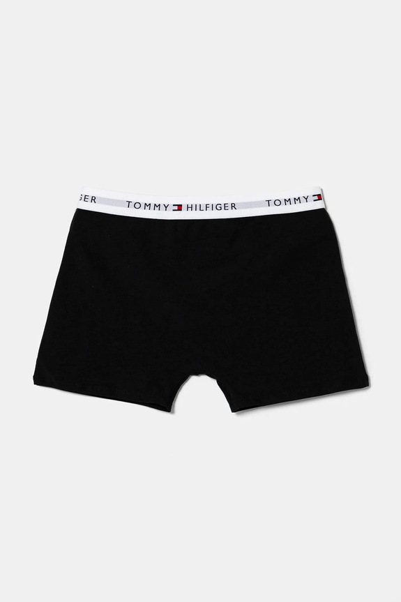 Chłopiec Tommy Hilfiger bokserki dziecięce 2-pack UB0UB00548.9BYH czarny