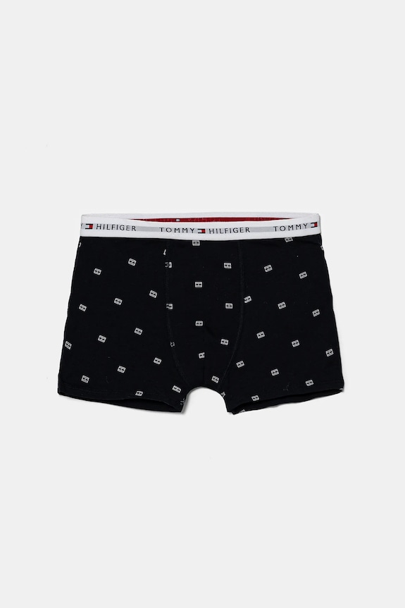 Dětské boxerky Tommy Hilfiger 3-pack UB0UB00551.9BYH námořnická modř AW24