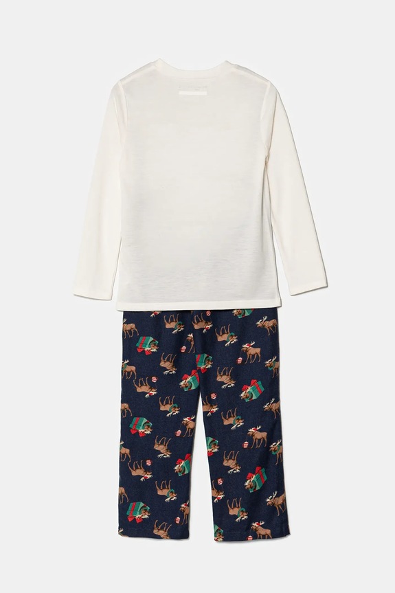 Abercrombie & Fitch piżama KI213.4021 beżowy AW24