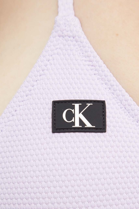 Calvin Klein sutien de baie KW0KW02626 violet
