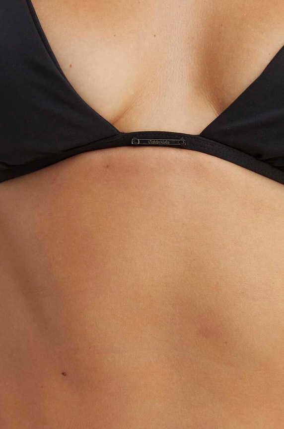 Plavková podprsenka Calvin Klein KW0KW02641 čierna