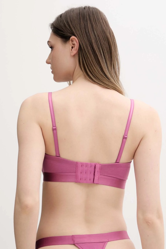 Oblečenie Podprsenka BOSS PUSH-UP WIRELESS BEA 50520415 ružová