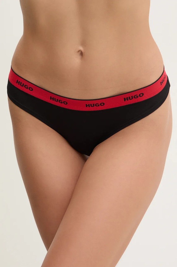 Tanga HUGO tanga černá 50510622