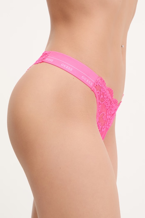 Oblačila Guess tangice ženske JANE O4YE01.PZ01C roza