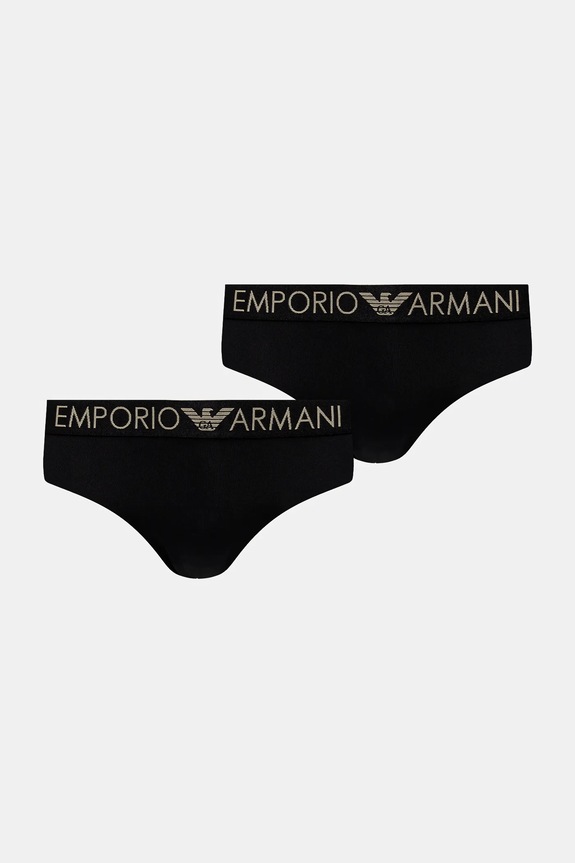 Kalhotky Emporio Armani Underwear 2-pack potisk černá 163334.4F235