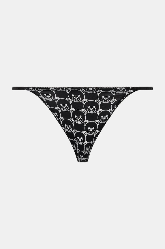 Oblečení Kalhotky brazilky Moschino Underwear 3-pack A2306.4611 černá