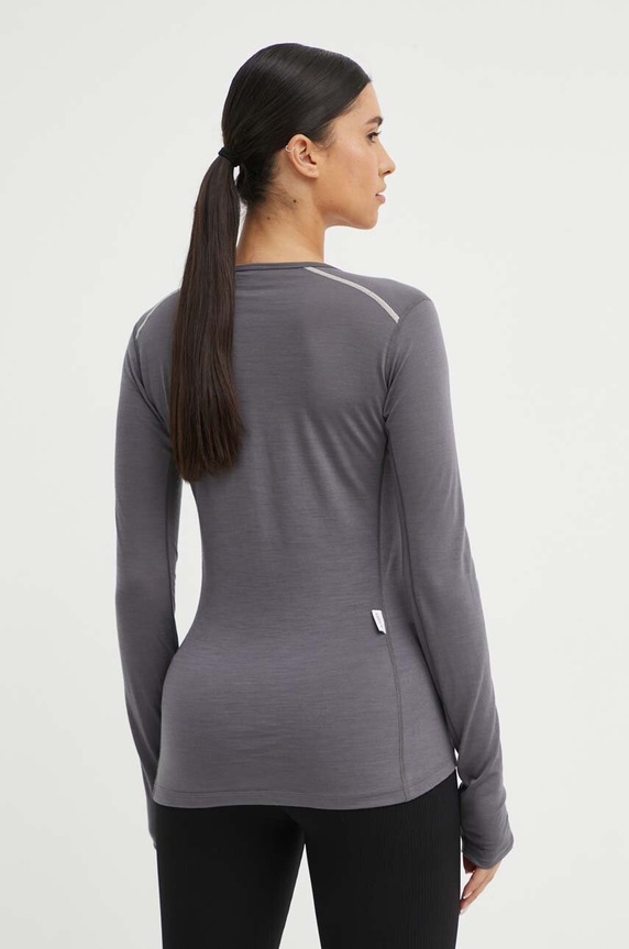 Одежда Функциональный лонгслив adidas TERREX Xperior Merino 150 HZ8558 серый