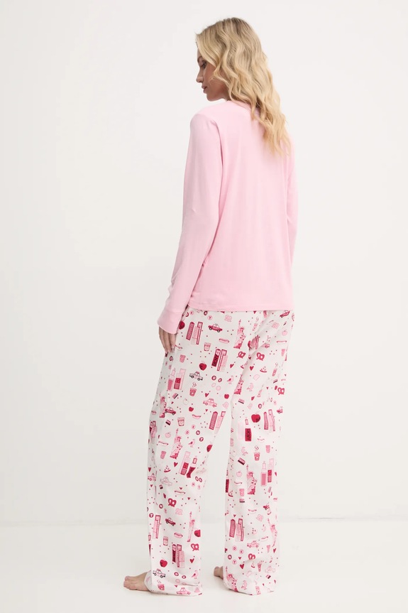 Πιτζάμα Dkny YI80037 ροζ AW24