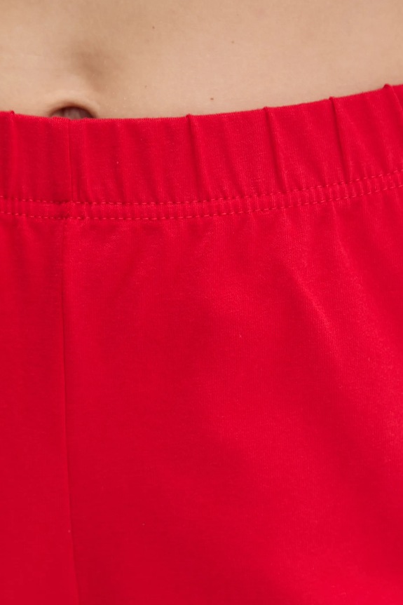 Pyžamové kalhoty United Colors of Benetton červená 3DKE3F04G