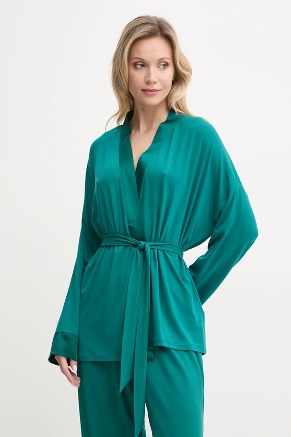 Халат United Colors of Benetton трикотаж бирюзовый 3ZEW3M06Q