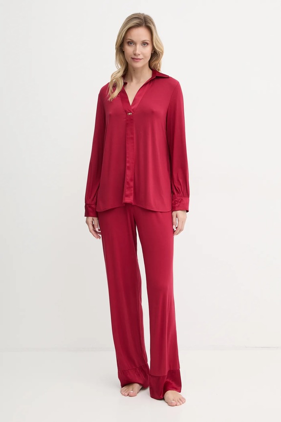 United Colors of Benetton pizsama felső 3ZEW3M007 burgundia NC24
