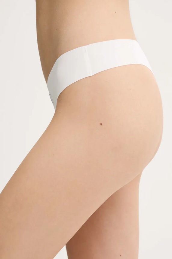 GOD SAVE QUEENS chiloți brazilieni SECOND SKIN PANTY BRAZILIAN GSQ.135.125 alb AW25