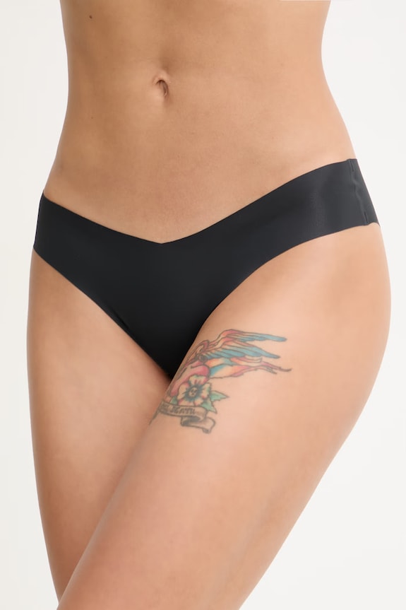 GOD SAVE QUEENS σλιπ Γυναικεία SECOND SKIN PANTY CHEEKY μαύρο GSQ.135.121