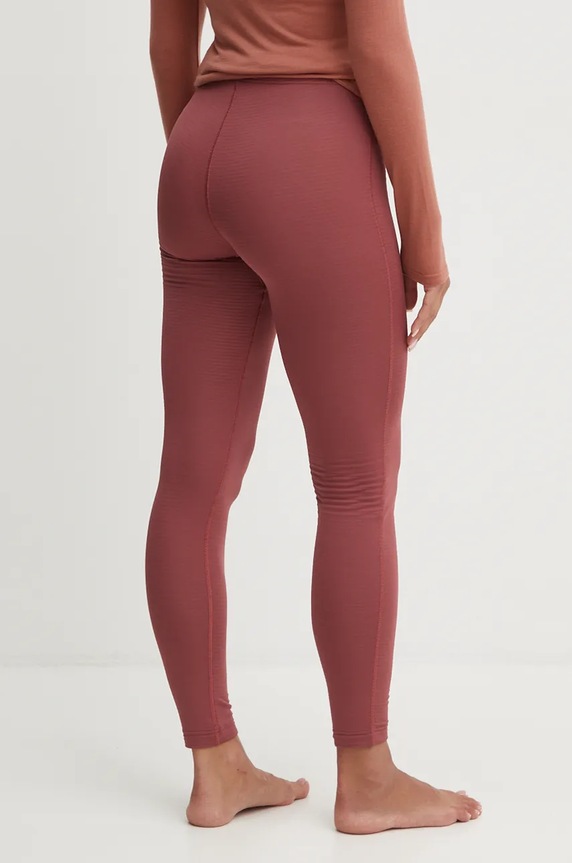Îmbrăcăminte Jack Wolfskin jambiere funcționale Infinite Warm A60325 burgundia