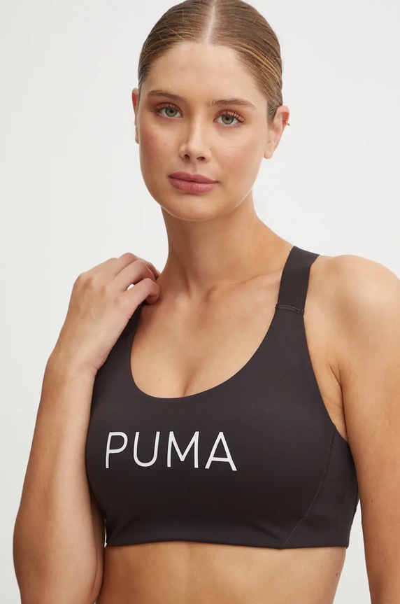 Športová podprsenka Puma 4Keeps Eversculpt bez kostíc čierna 524785