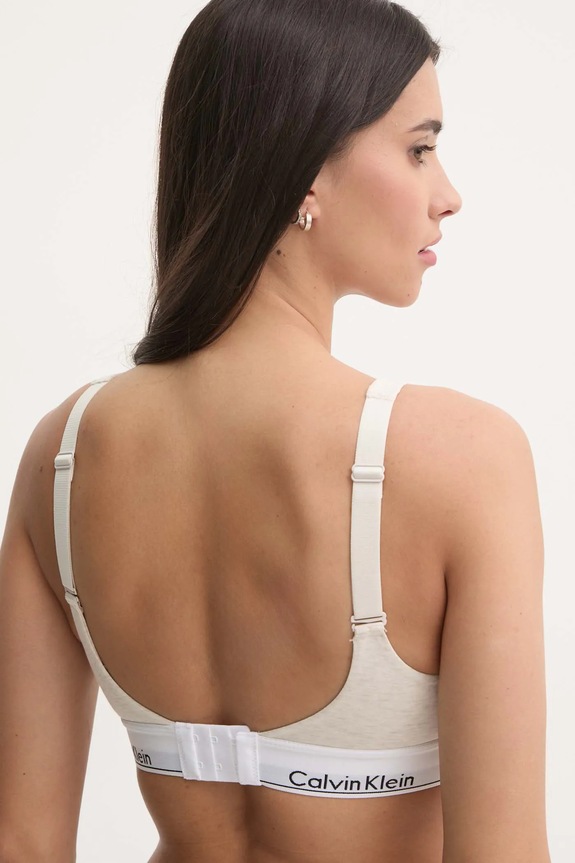 Odzież Calvin Klein Underwear biustonosz 000QF7900E beżowy