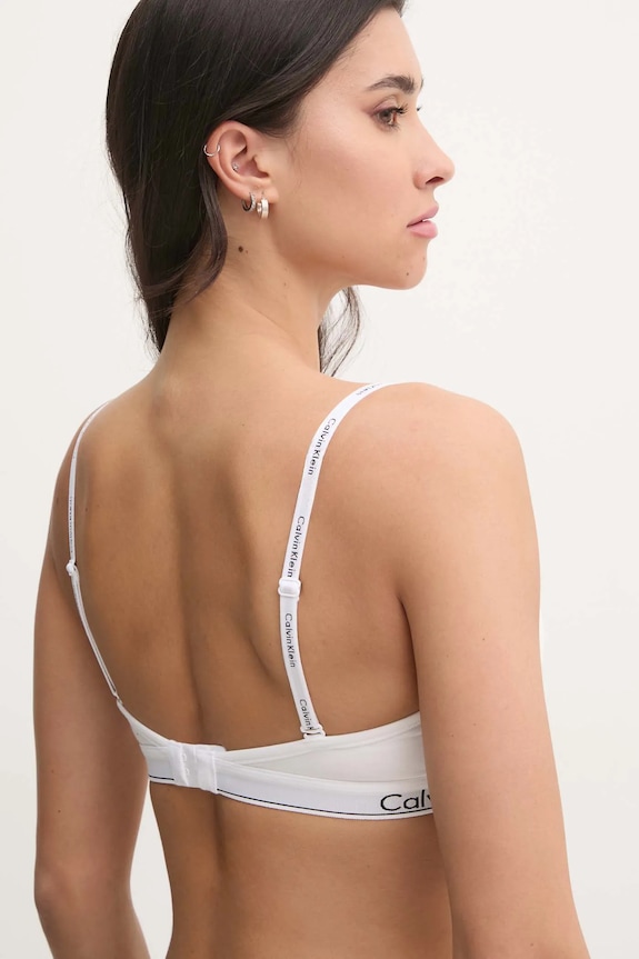 Grudnjak Calvin Klein Underwear 000QF7936E bijela AA00