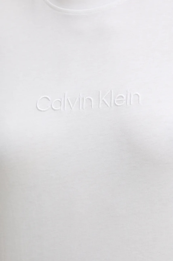 Βαμβακερό lounge t-shirt Calvin Klein Underwear 000QS7328E λευκό
