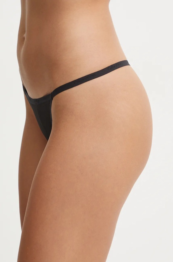 Tangá Calvin Klein Underwear 000QD5115E čierna AW24