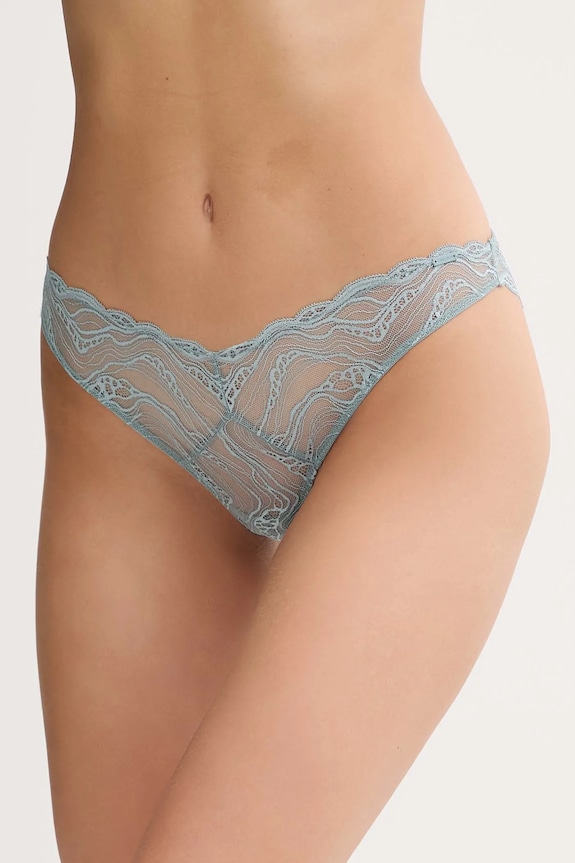 Calvin Klein Underwear chiloți figi albastru 000QF7927E
