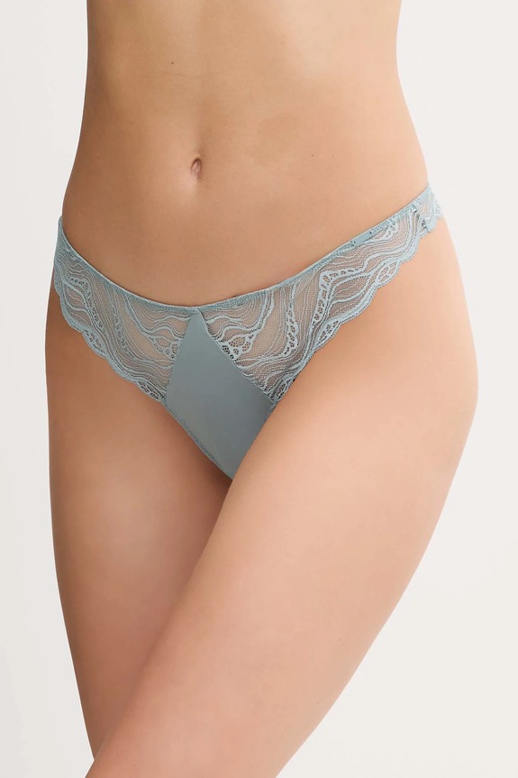 Tangice Calvin Klein Underwear Pletenina siva 000QF8093E