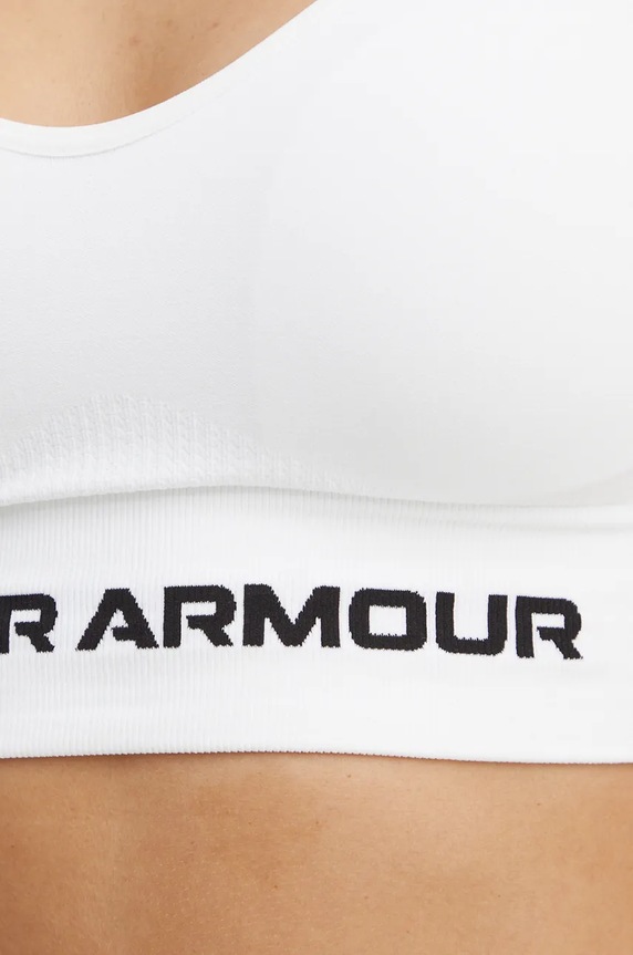 Under Armour αθλητικό σουτιέν Vanish Seamless 1384417 λευκό