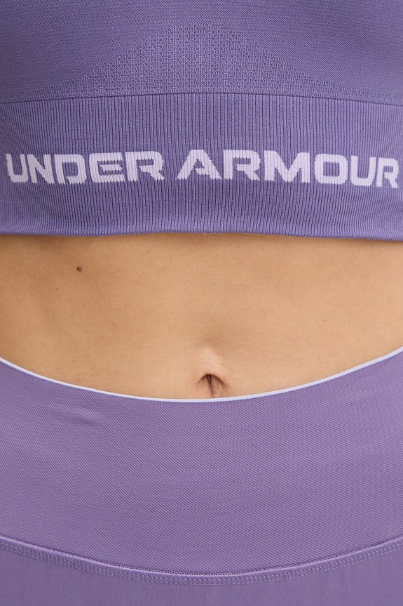 Under Armour αθλητικό σουτιέν Vanish Seamless 1384417 μωβ