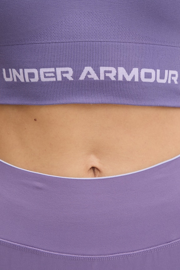 Under Armour αθλητικό σουτιέν Vanish Seamless 1384417 μωβ
