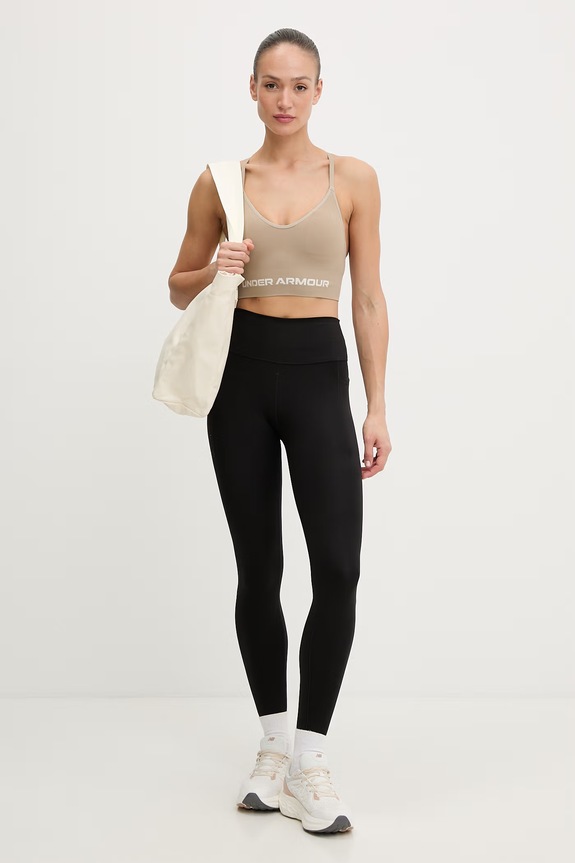 Under Armour αθλητικό σουτιέν Vanish Seamless 1384417 μπεζ SS26