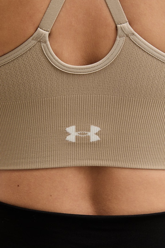 Under Armour αθλητικό σουτιέν Vanish Seamless 1384417 μπεζ