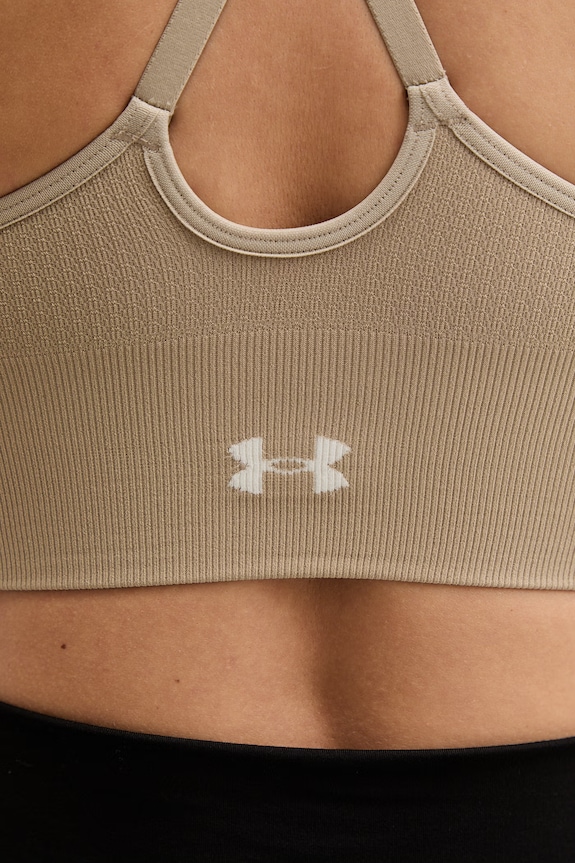 Under Armour αθλητικό σουτιέν Vanish Seamless 1384417 μπεζ