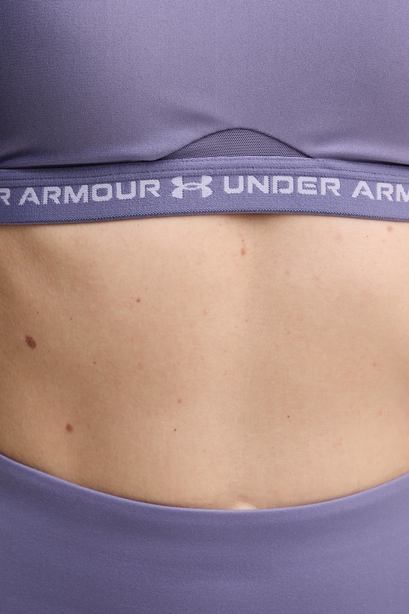 Under Armour αθλητικό σουτιέν Crossback Low 1386424 μωβ