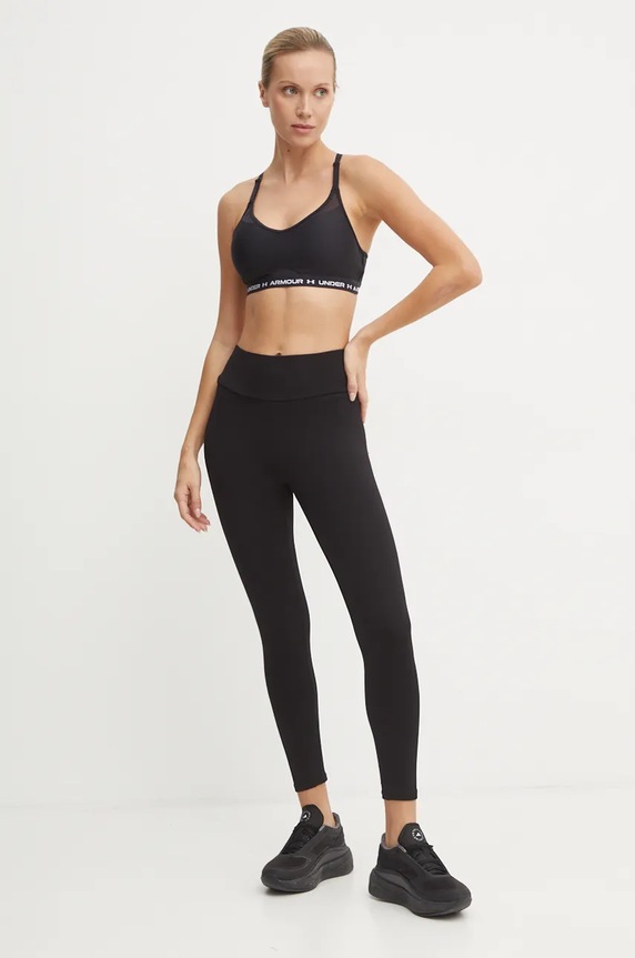 Under Armour biustonosz sportowy Crossback 1386424 czarny SS26