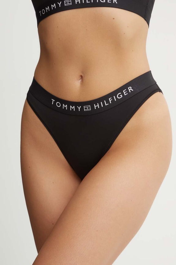 Tommy Hilfiger figi dzianina czarny UW0UW05509